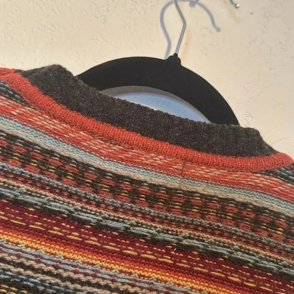 Lorenzo Magni Multicolor Wool Blend Sweater size L - Picture 7 of 10